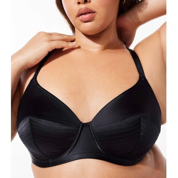 Savage X Fenty Sexties Bullet Bra Black 46DDD - Picture 2 of 3